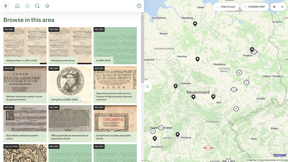 Ludwig Senfl-Map Browse