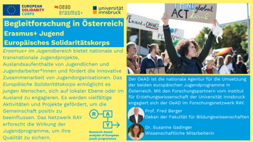Flyer Erasmus+Jugend Europa