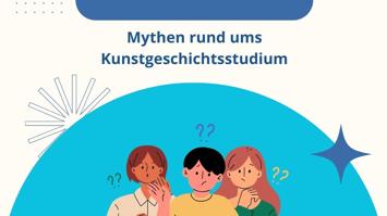 Darstellung dreier junger Menschen