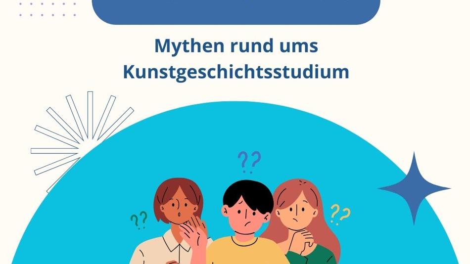 Darstellung dreier junger Menschen