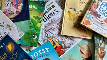 Foto von Titelseiten von Kinderbüchern