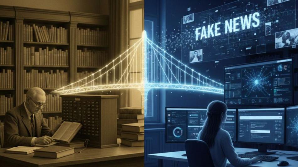 Bibliotheksrecherche damals und heute