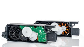 Stellmotor für aktive Kühlerjalousiesysteme