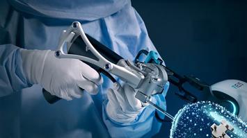 Roboterassistierte Implantation einer Knieendoprothese