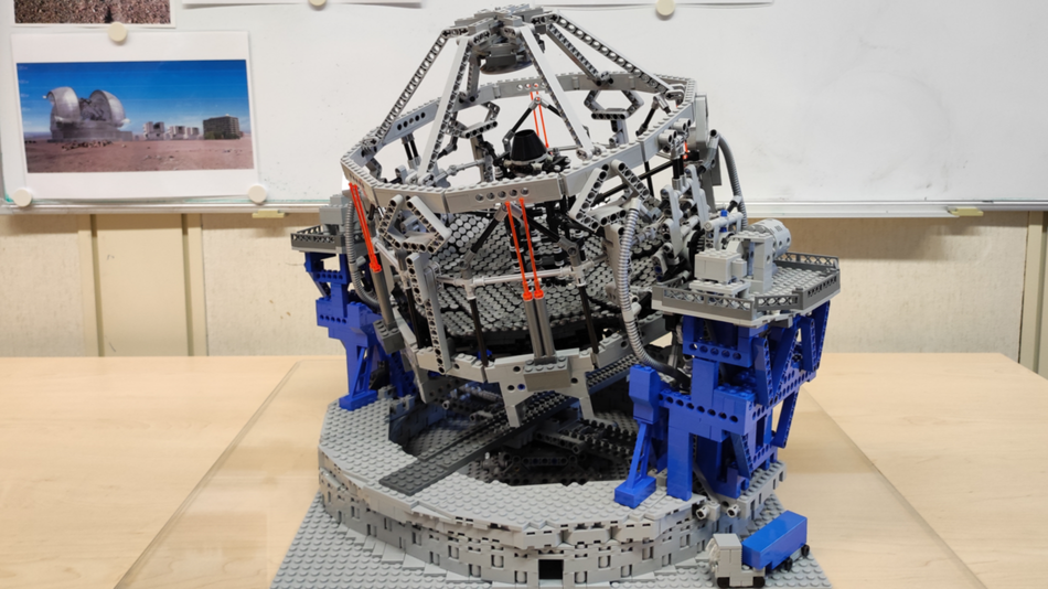 ego-Modell des künftigen 39m-Teleskops der Europäischen Südsternwart