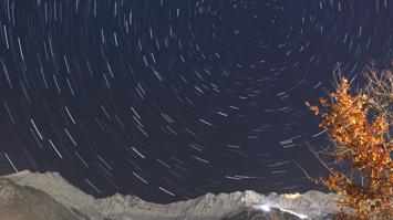 Sternenhimmel über Innsbruck