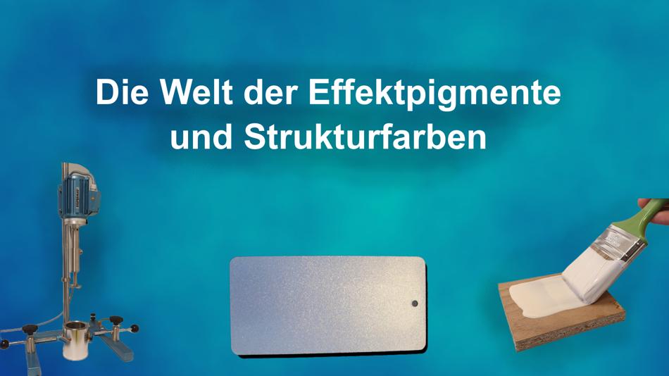 Darstellung zu "Die Welt der Effektpigmente und Strukturfarben"