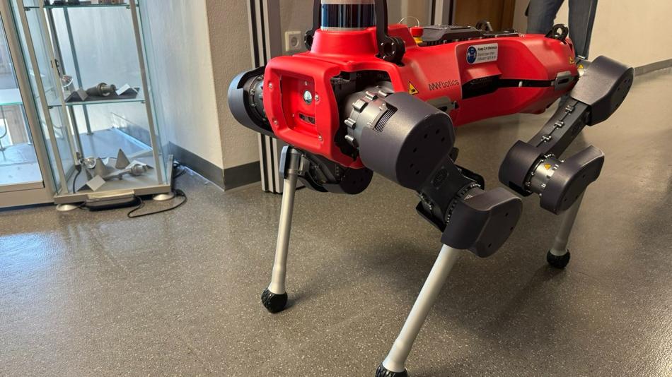 Roboterhund Anymal für den Einsatz im Bergbau