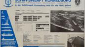 Werbebild Schiffswerft Korneuburg, Dezember 1971