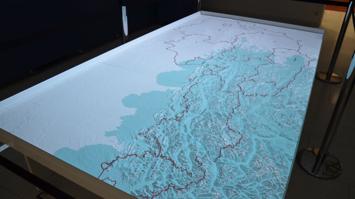 Landschaftsmodell Österreichs