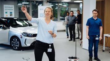 Kalibrierung des optischen Referenzsystems für sub-mm genau Ortung im Raum