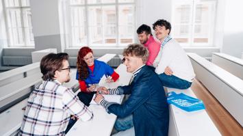 Studierende Hörsaal