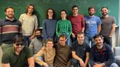 A picture of PhD-students and Postdocs of the group