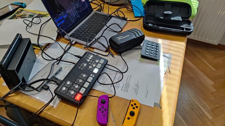 Neben Konsolen verfügt das GameLab auch über Forschungsinfrastruktur