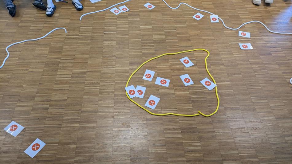 Veranschaulichung von unterschiedlichen Arten von Daten im Daten*Ei