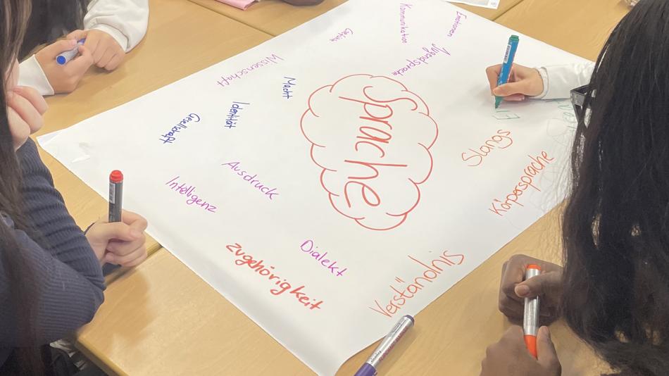 Workshop mit Schüler:innen zu Mehrsprachigkeit