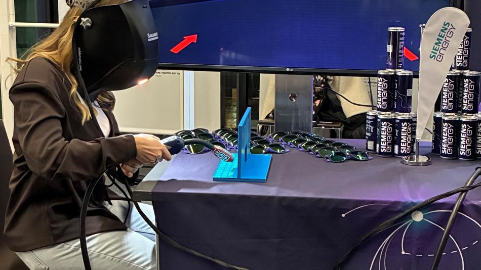 Testen Sie Ihr Geschick am Schweißsimulator