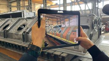 Innovativer Einsatz von Augmented Reality für die Qualitätsüberprüfung am Transformator