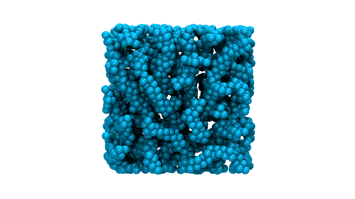 Simulationsbild weicher Materie