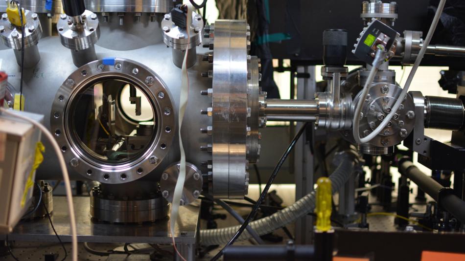 Blick ins Molekülinterferometer