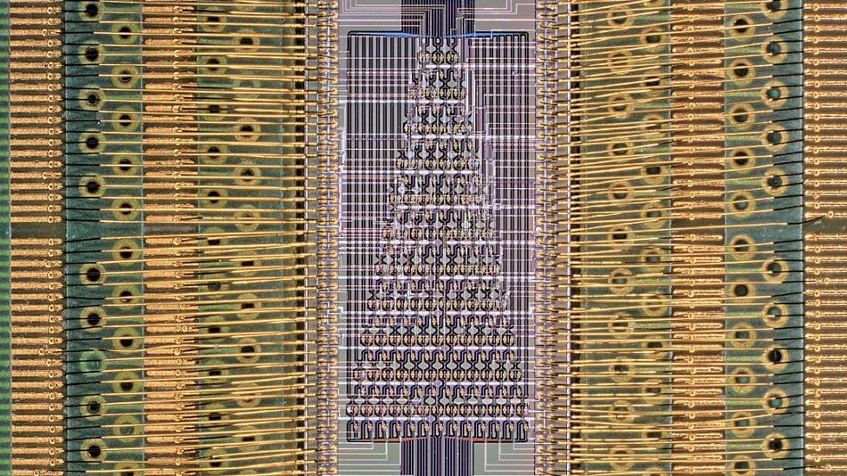 Bauteile eines Quantencomputers