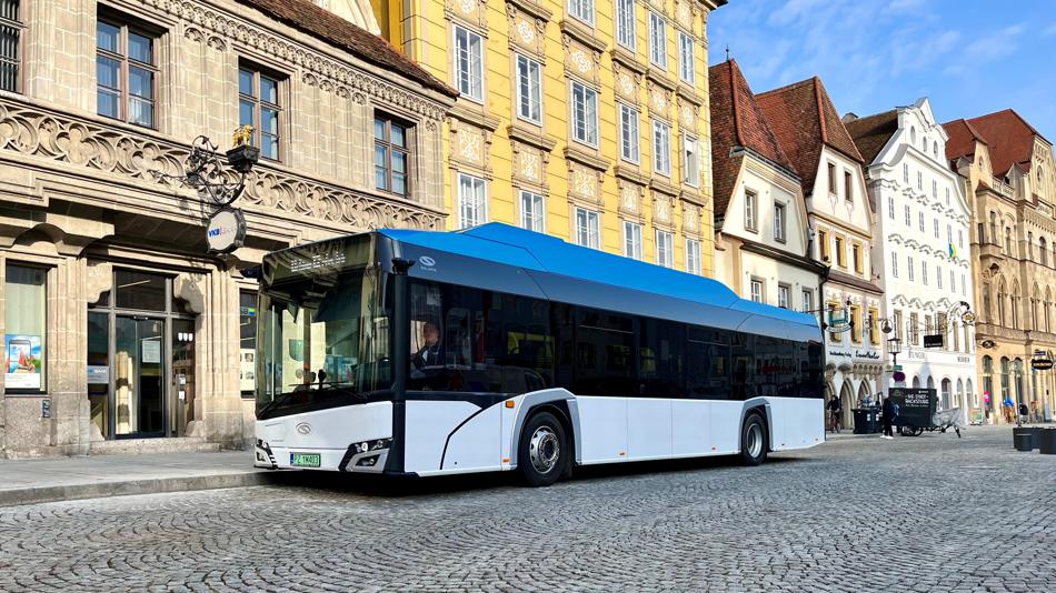 Testbus-Einsatz in Steyr