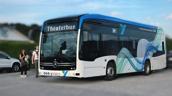 E-Bus der Stadtbetriebe im Einsatz