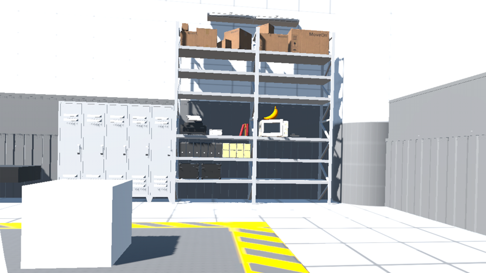 Objekte in der virtuellen Umgebung