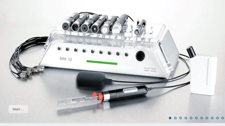 Messgerät der Hautfunktion