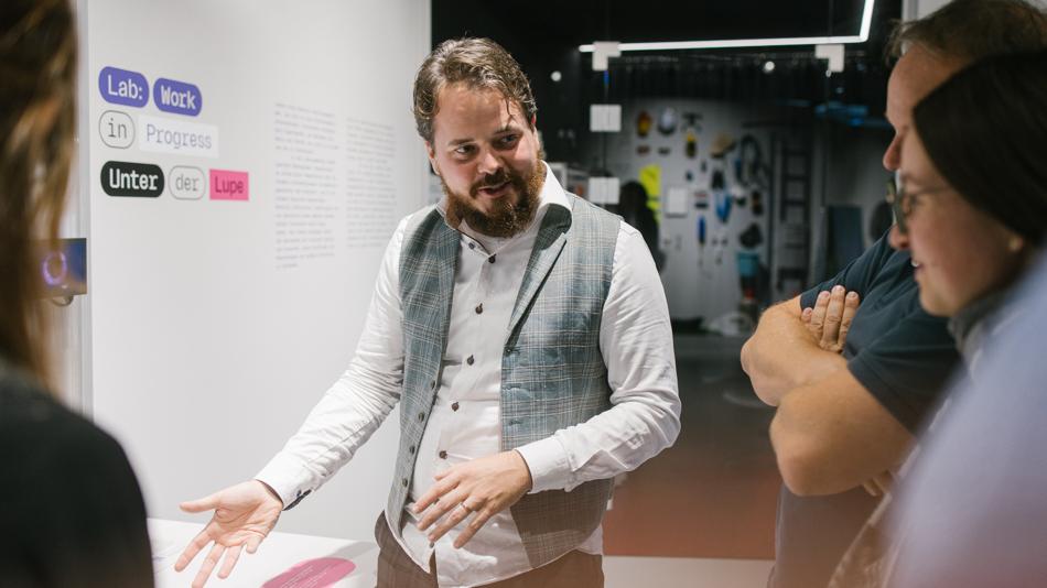 Tour at the VISTA Opening