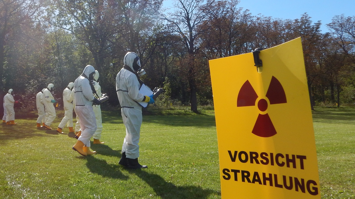 Einsatz der Strahlenspürer und Strahlenspürerinnen im Feld