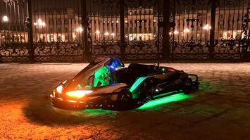 Unser E-Kart vor Schönbrunn