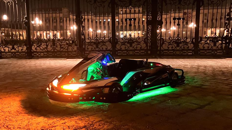 Unser E-Kart vor Schönbrunn