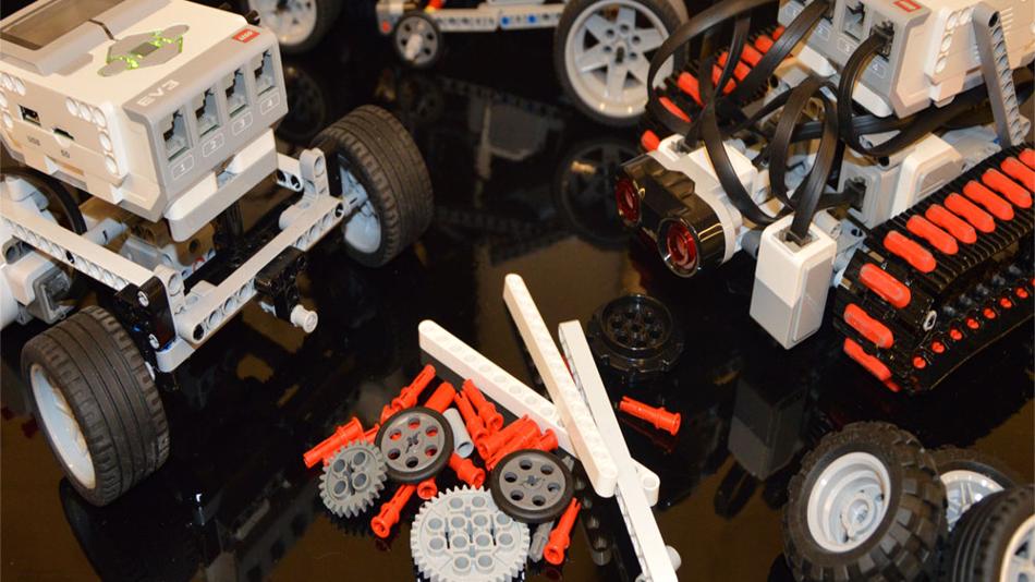 Detailansicht MINDSTORM - Komponenten