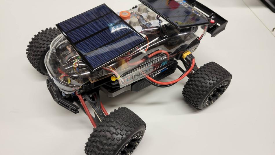 Luftgütemessfahrzeug