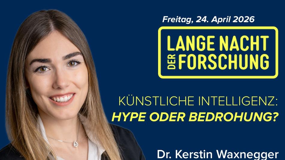 Kerstin Waxnegger Plakat mit Vortragsthema