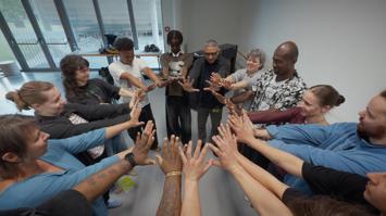 Teilnehmende der Elective Week fürs Projekt Needs of NEETs im Kreis