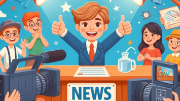 Bild Wie erschaffst du mit Spaß und Kreativität deine eigene aufregende Nachrichtenshow?