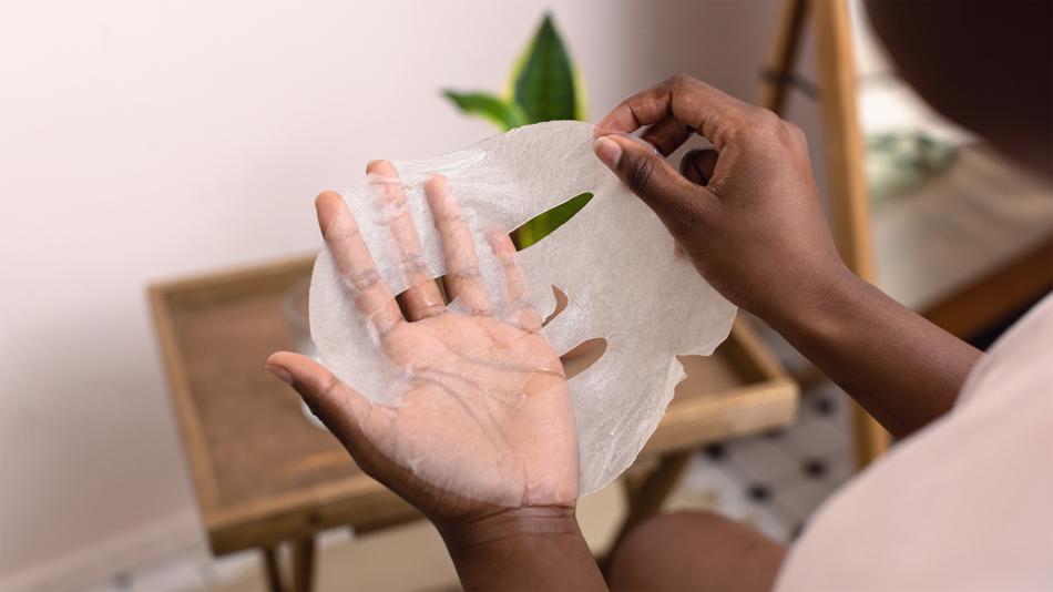 Gesichtsmaske aus VEOCEL™ Fasern