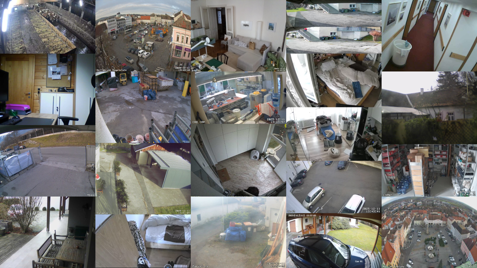Mosaik öffentlicher Webcams