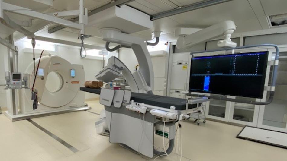 Besichtigung und Führung durch den Bereich Computertomographie