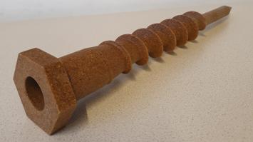 Schraube aus einem Biopolymer