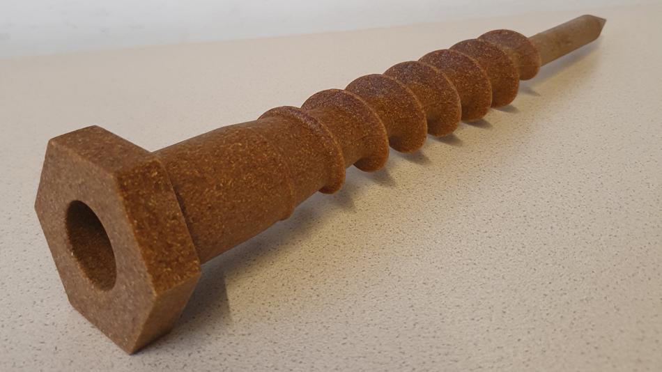 Schraube aus einem Biopolymer