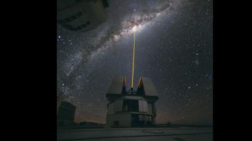 Laser Towards Milky Ways Centre