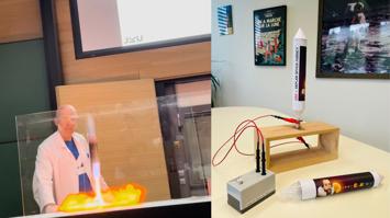 Startrampe der "Kepler Space Agency" + Start der Kepler-Rakete