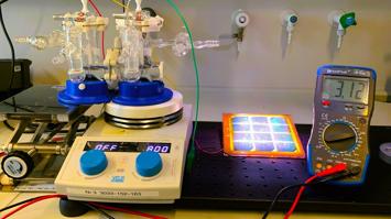 Ein chemischer Messaufbau