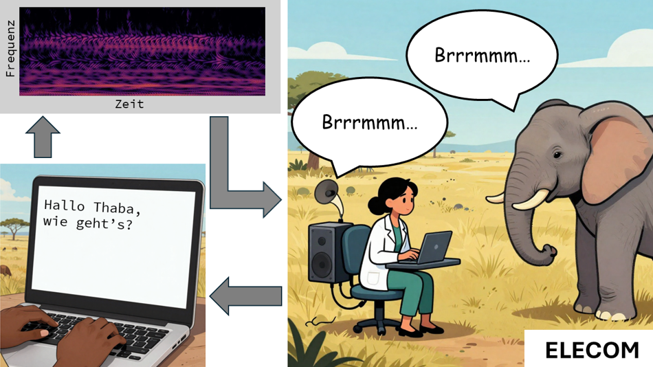 Die Kommunikation der Elefanten