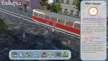 Das Bild zeigt KI-generierte Charaktere, die in einem Studierendenprojekt entwickelt wurden