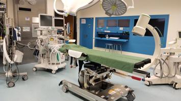 Ausstattung im Operationssaal 6