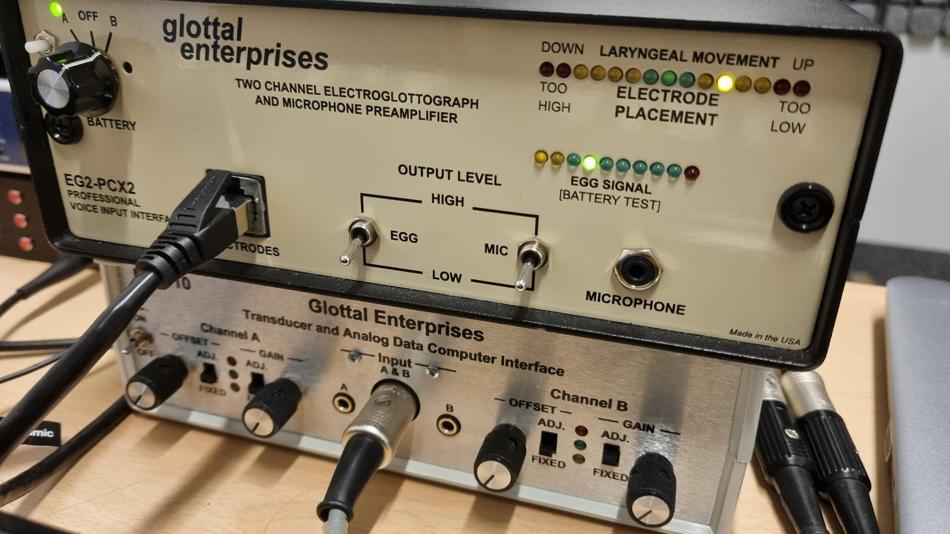 Messgerät Stimmforschung